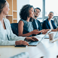 people in a meeting