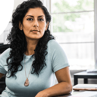 woman at office