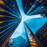 image of tall buildings