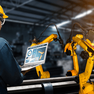 manufacturing man in a factory