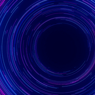radial circles abstract