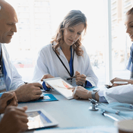 doctors talking together