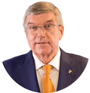 Thomas Bach - International Olympic Committee (IOC) President logo