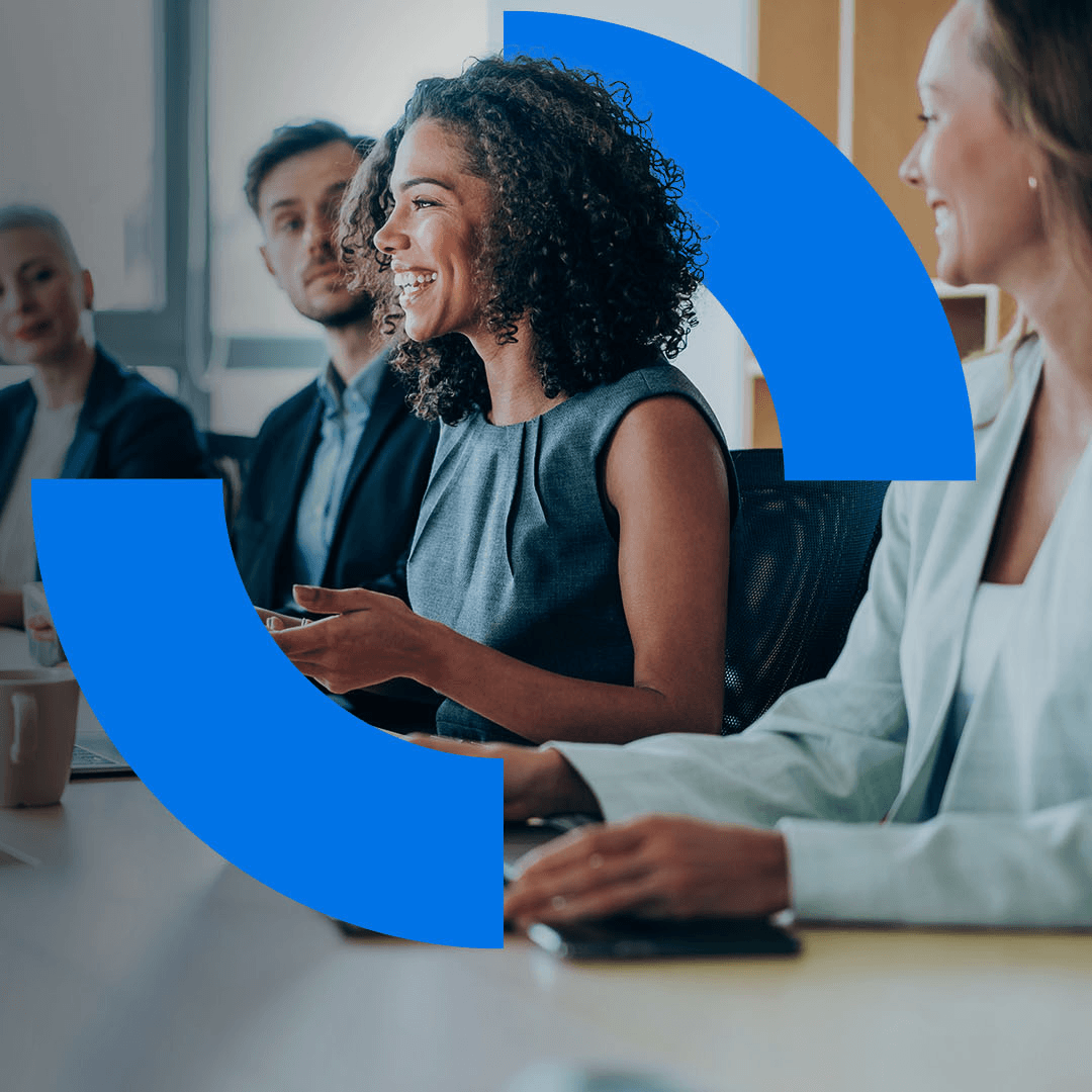 people in a meeting