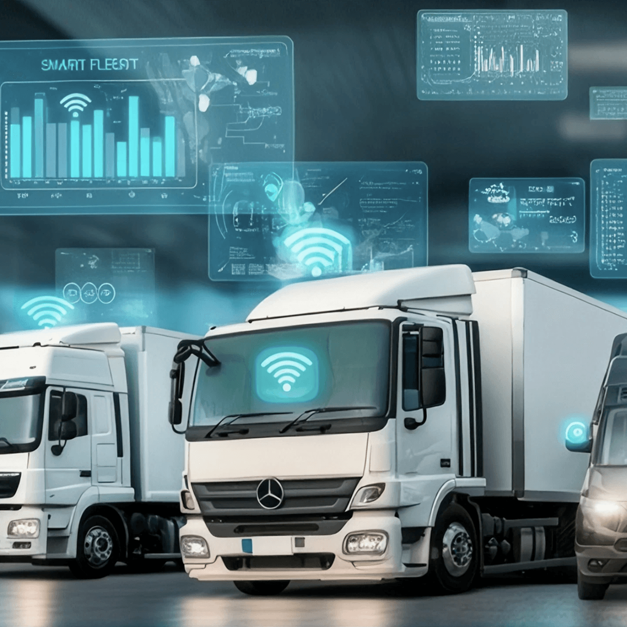 Driving Efficiency: Navigating the Future with Connected Fleet Services