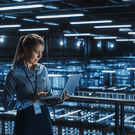 girl using a computer
