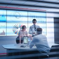 people in a meeting