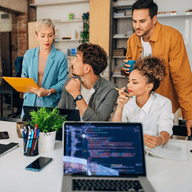 team working together
