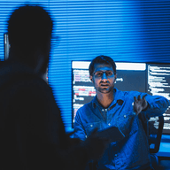 Cybersecurity team discussion