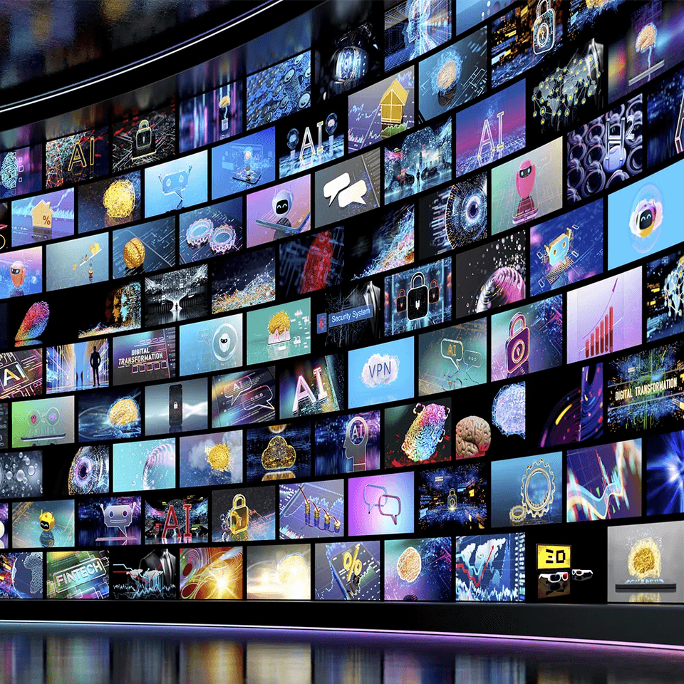 A big screen