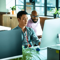 people working together