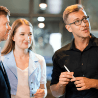 people working together